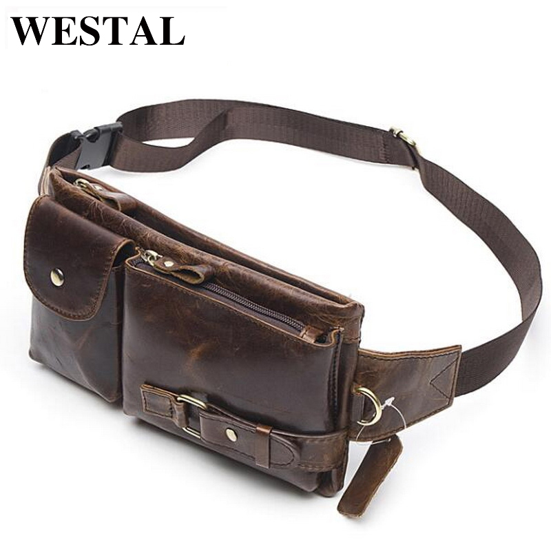 Leatherwork Belt - WESTAL 정품 가죽 허리 팩 남성