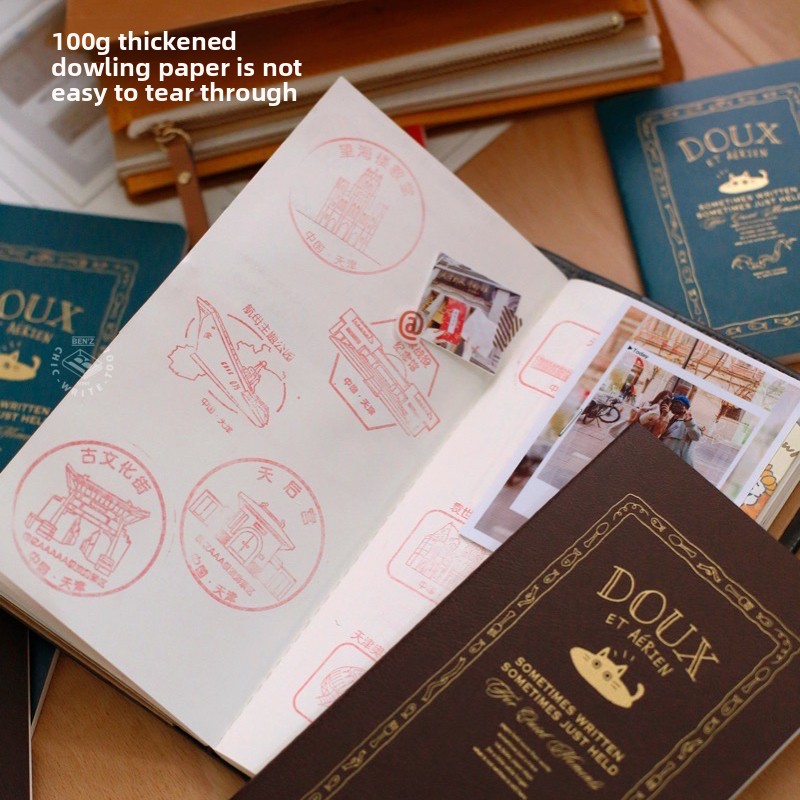 Fromthenon 여행자 노트 귀여운 고양이 가죽 커 - Leather Work Notepad 리뷰 및 가격