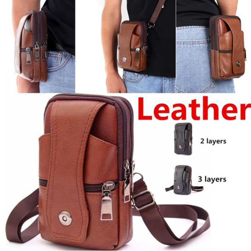 1개 남성용 휴대폰 벨트 팩 가방 루프 허리 가방 파우 - Leatherwork Belt 리뷰 및 가격