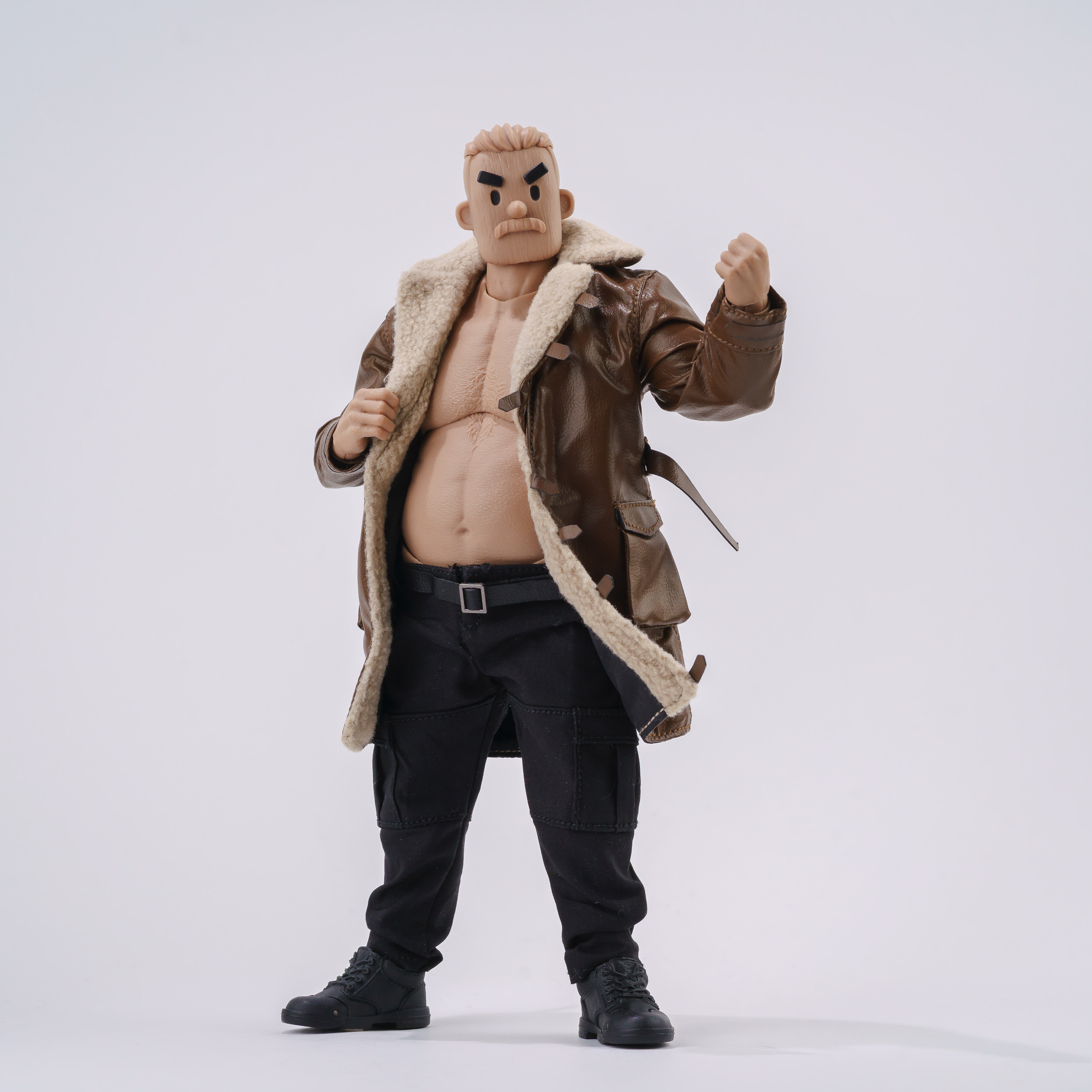 1/12 스케일 중년 근육질 신체 초강력 전술 작업 바 - Leatherworking Items 리뷰 및 가격
