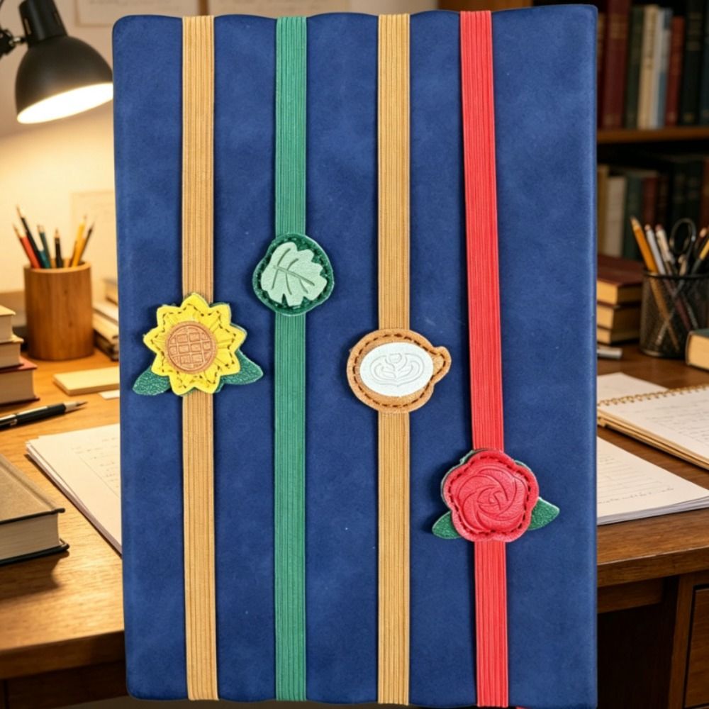 빈티지 탄성 밴드 가죽 북마크 분실 방지 다용도 PU  - Leather Work Notepad 리뷰 및 가격
