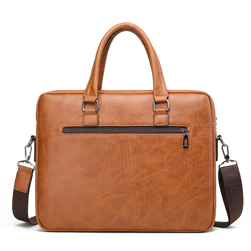 럭셔리 브랜드 남자 비즈니스 서류 가방 PU 가죽 메신 - Leather Work Handbags 리뷰 및 가격