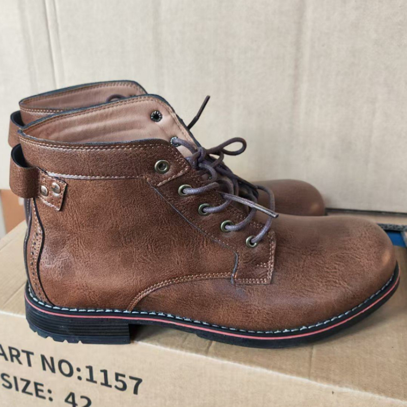 남성용 오토바이 부츠, 미국 캐주얼 가죽 신발, 영국  - Leatherwork Uk 리뷰 및 가격