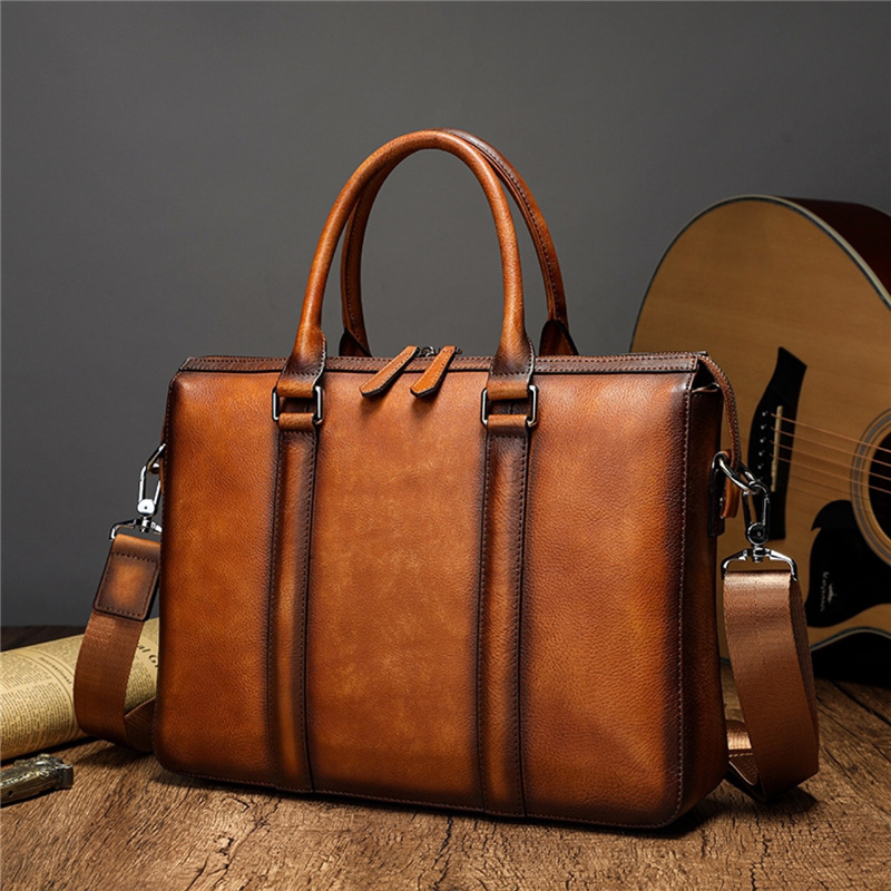예티즈 비즈니스 최고급 가죽 서류 가방 |   14인치 - Leather Work Handbags 리뷰 및 가격