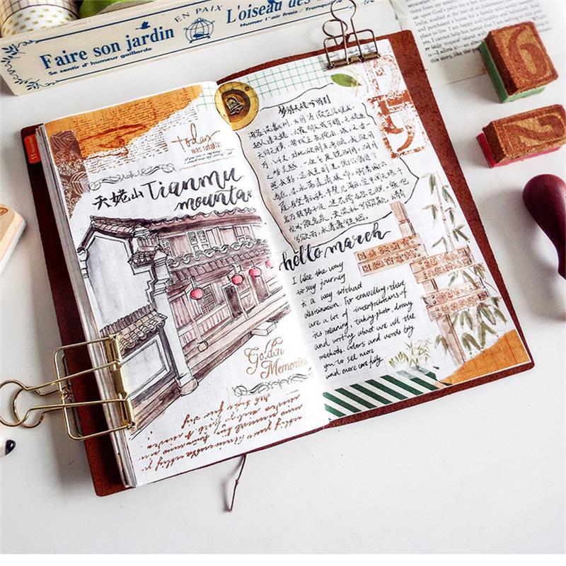 레트로 가죽 커버 노트북, 휴대용 저널, 여행 일기,  - Leather Work Notepad 리뷰 및 가격