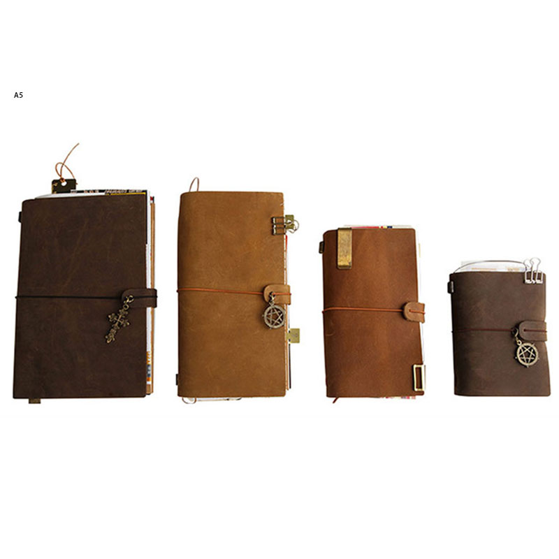 레트로 가죽 커버 노트북, 휴대용 저널, 여행 일기,  - Leather Work Notepad 리뷰 및 가격