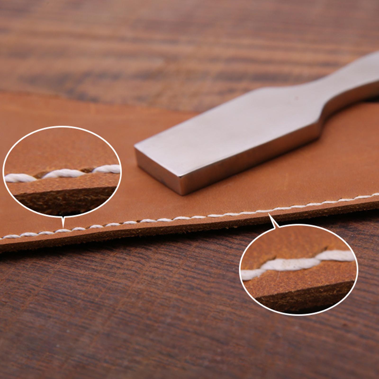 가죽 작업 가장자리 마무리 도구 수작업 프롱 스티칭 비 - Leatherwork Craft 리뷰 및 가격