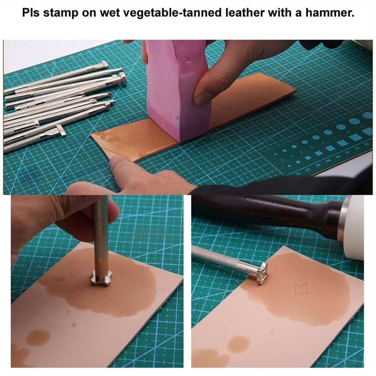HITL 가죽 스탬프, 공예 작업용 전문 가죽 테두리  - Leatherwork Craft 리뷰 및 가격