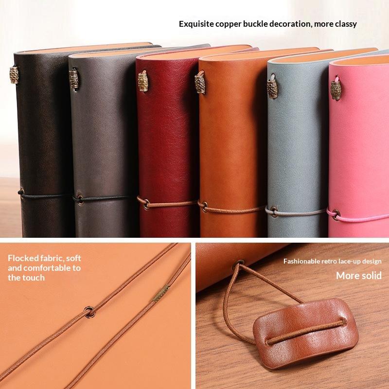 빈티지 PU 가죽 리필 가능 노트북 소프트 커버 루즈리 - Leather Work Notepad 리뷰 및 가격