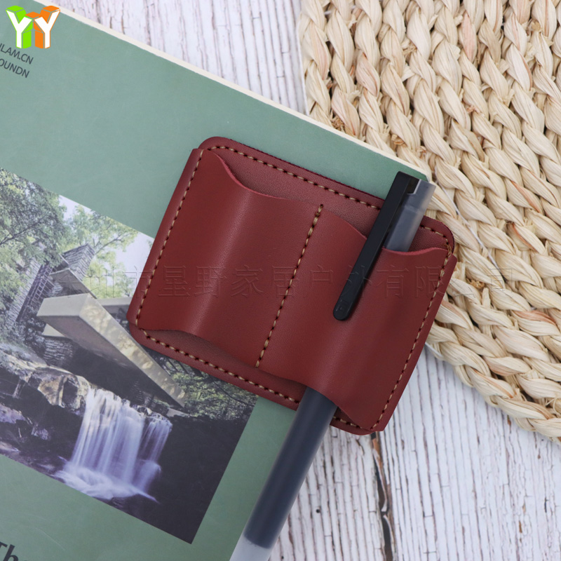 휴대용 PU 가죽 펜 홀더 노트북 펜 클립 다색 탄성  - Leather Work Notepad 리뷰 및 가격