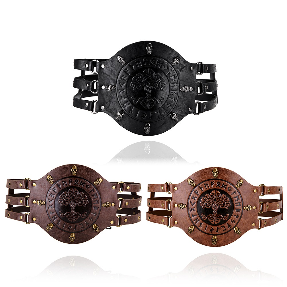 중세풍 와이드 코르셋 벨트, 바이킹 해적 기사 의상,  - Leatherwork Belt 리뷰 및 가격