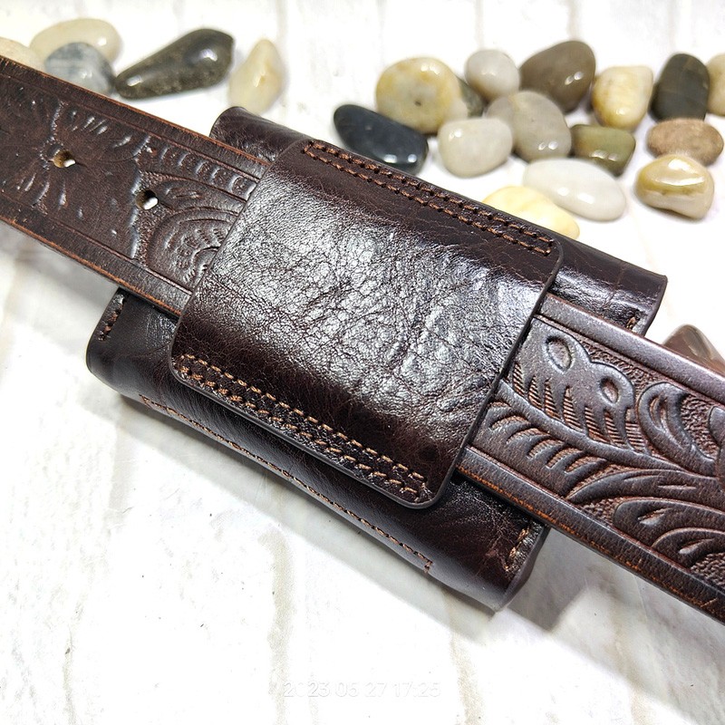 Blongk 미니 허리 가방, 얇은 벨트 팩, 정품 가 - Leatherwork Belt 리뷰 및 가격