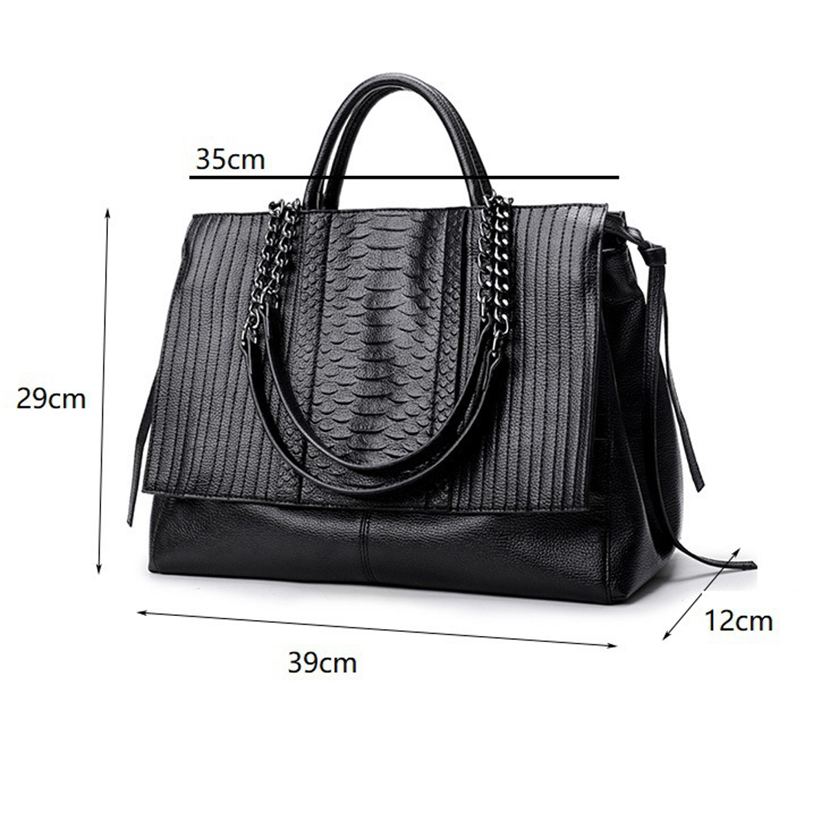 지퍼가 달린 우아한 토트백, 여성용 트렌디한 핸드백,  - Leather Work Handbags 리뷰 및 가격