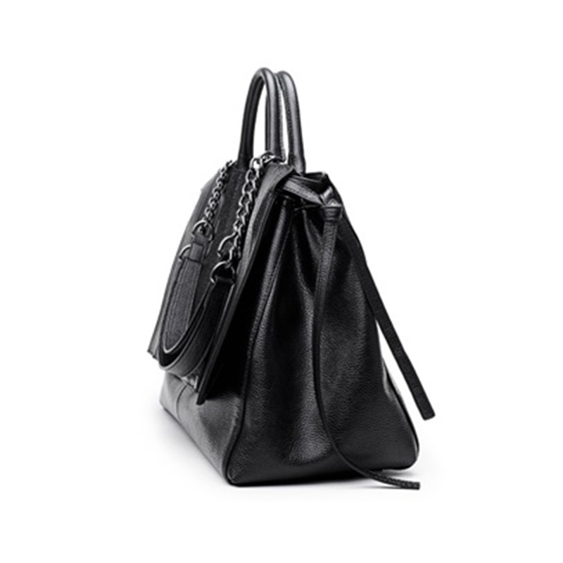 지퍼가 달린 우아한 토트백, 여성용 트렌디한 핸드백,  - Leather Work Handbags 리뷰 및 가격