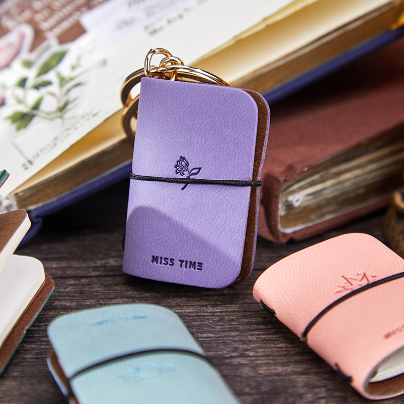 미스터 페이퍼 2개입 PU 저널 키체인 - 부드러운 가 - Leather Work Notepad 리뷰 및 가격