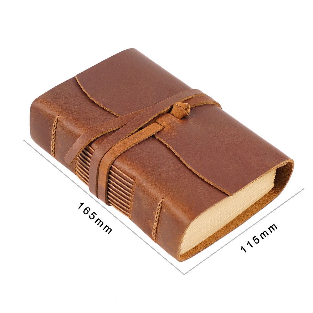 수제 가죽 노트 브라운 저널 두꺼운 여행 일기 빈 크래 - Leather Work Notepad 리뷰 및 가격