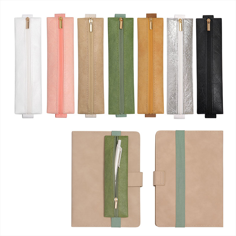 1Pcs 조정 가능한 탄성 밴드 펜 홀더, 듀퐁 종이  - Leather Work Notepad 리뷰 및 가격