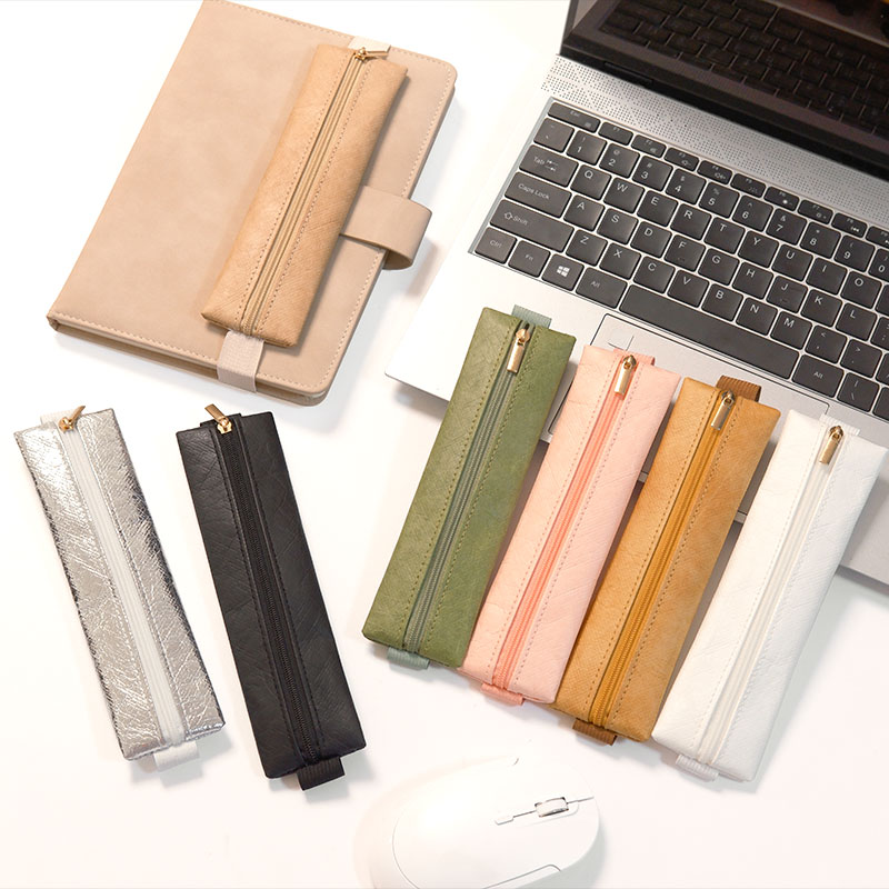 1Pcs 조정 가능한 탄성 밴드 펜 홀더, 듀퐁 종이  - Leather Work Notepad 리뷰 및 가격