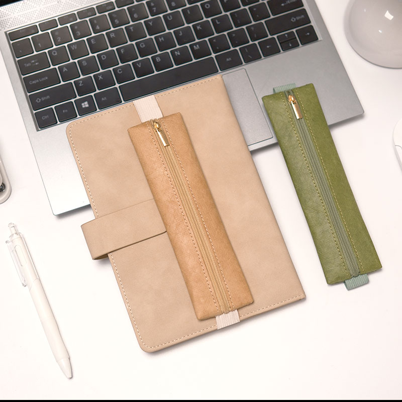 1Pcs 조정 가능한 탄성 밴드 펜 홀더, 듀퐁 종이  - Leather Work Notepad 리뷰 및 가격
