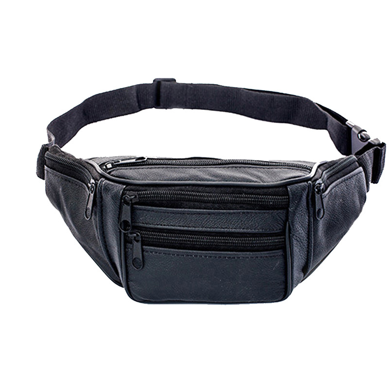 가죽 남성 허리 가슴 가방 얇은 야외 스포츠 파우치 남 - Leatherwork Belt 리뷰 및 가격